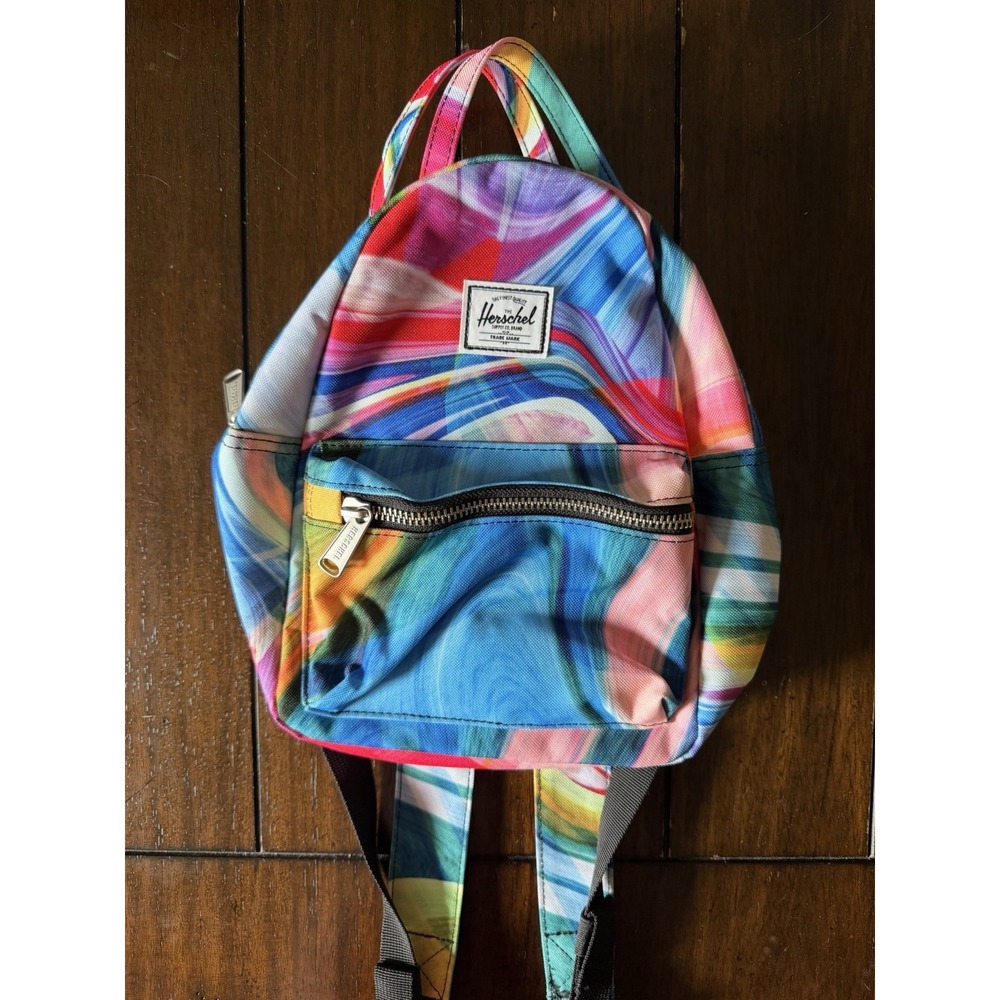 Herschel Nova Mini Backpack Paint Pour Multi NWOT Retired Color 10501